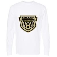 Gold Soft Touch Long Sleeve T-Shirt Thumbnail