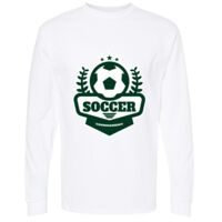 Gold Soft Touch Long Sleeve T-Shirt Thumbnail