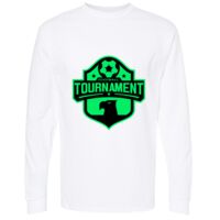 Gold Soft Touch Long Sleeve T-Shirt Thumbnail