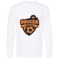 Gold Soft Touch Long Sleeve T-Shirt Thumbnail