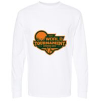 Gold Soft Touch Long Sleeve T-Shirt Thumbnail