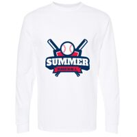 Gold Soft Touch Long Sleeve T-Shirt Thumbnail
