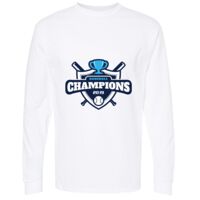 Gold Soft Touch Long Sleeve T-Shirt Thumbnail