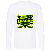 Gold Soft Touch Long Sleeve T-Shirt Thumbnail