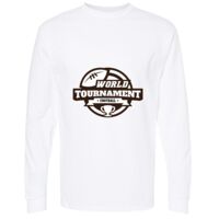 Gold Soft Touch Long Sleeve T-Shirt Thumbnail