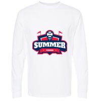Gold Soft Touch Long Sleeve T-Shirt Thumbnail