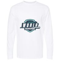 Gold Soft Touch Long Sleeve T-Shirt Thumbnail