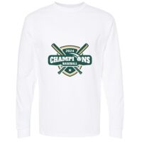 Gold Soft Touch Long Sleeve T-Shirt Thumbnail