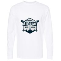 Gold Soft Touch Long Sleeve T-Shirt Thumbnail