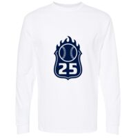 Gold Soft Touch Long Sleeve T-Shirt Thumbnail