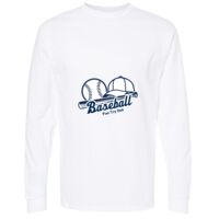 Gold Soft Touch Long Sleeve T-Shirt Thumbnail