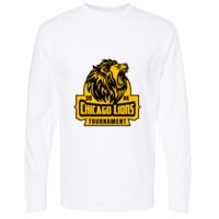 Gold Soft Touch Long Sleeve T-Shirt Thumbnail