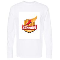 Gold Soft Touch Long Sleeve T-Shirt Thumbnail