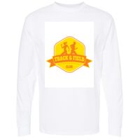 Unisex Gold Soft Touch Long Sleeve T-Shirt Thumbnail