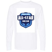 Unisex Gold Soft Touch Long Sleeve T-Shirt Thumbnail