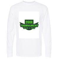 Gold Soft Touch Long Sleeve T-Shirt Thumbnail