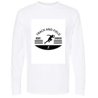 Gold Soft Touch Long Sleeve T-Shirt Thumbnail