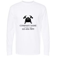 Gold Soft Touch Long Sleeve T-Shirt Thumbnail