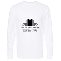 Gold Soft Touch Long Sleeve T-Shirt Thumbnail