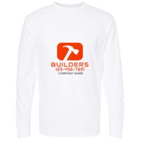 Gold Soft Touch Long Sleeve T-Shirt Thumbnail