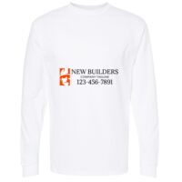 Gold Soft Touch Long Sleeve T-Shirt Thumbnail