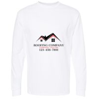 Gold Soft Touch Long Sleeve T-Shirt Thumbnail