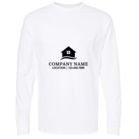 Gold Soft Touch Long Sleeve T-Shirt Thumbnail