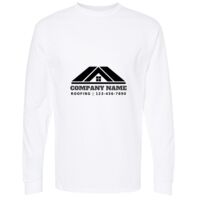 Gold Soft Touch Long Sleeve T-Shirt Thumbnail