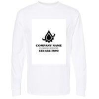Gold Soft Touch Long Sleeve T-Shirt Thumbnail