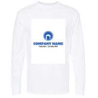 Gold Soft Touch Long Sleeve T-Shirt Thumbnail