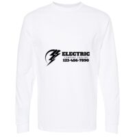 Gold Soft Touch Long Sleeve T-Shirt Thumbnail