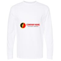 Gold Soft Touch Long Sleeve T-Shirt Thumbnail