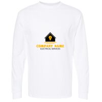 Gold Soft Touch Long Sleeve T-Shirt Thumbnail