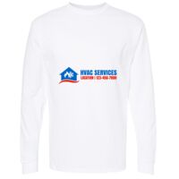 Gold Soft Touch Long Sleeve T-Shirt Thumbnail