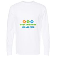 Gold Soft Touch Long Sleeve T-Shirt Thumbnail