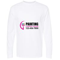 Gold Soft Touch Long Sleeve T-Shirt Thumbnail