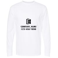 Gold Soft Touch Long Sleeve T-Shirt Thumbnail