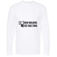 Gold Soft Touch Long Sleeve T-Shirt Thumbnail