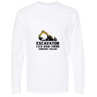 Gold Soft Touch Long Sleeve T-Shirt Thumbnail