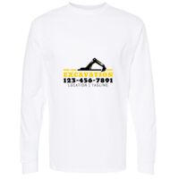 Gold Soft Touch Long Sleeve T-Shirt Thumbnail