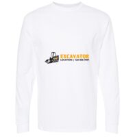 Gold Soft Touch Long Sleeve T-Shirt Thumbnail