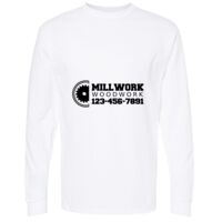 Gold Soft Touch Long Sleeve T-Shirt Thumbnail