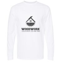 Gold Soft Touch Long Sleeve T-Shirt Thumbnail
