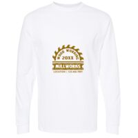 Gold Soft Touch Long Sleeve T-Shirt Thumbnail