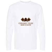 Gold Soft Touch Long Sleeve T-Shirt Thumbnail