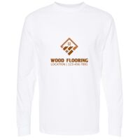 Unisex Gold Soft Touch Long Sleeve T-Shirt Thumbnail