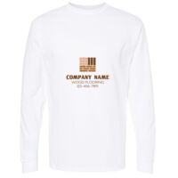 Gold Soft Touch Long Sleeve T-Shirt Thumbnail