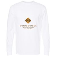 Gold Soft Touch Long Sleeve T-Shirt Thumbnail