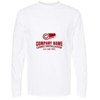 Gold Soft Touch Long Sleeve T-Shirt Thumbnail
