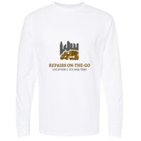 Gold Soft Touch Long Sleeve T-Shirt Thumbnail